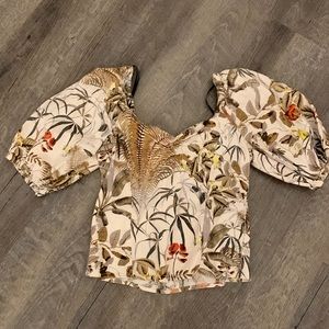 H&M Floral Blouse